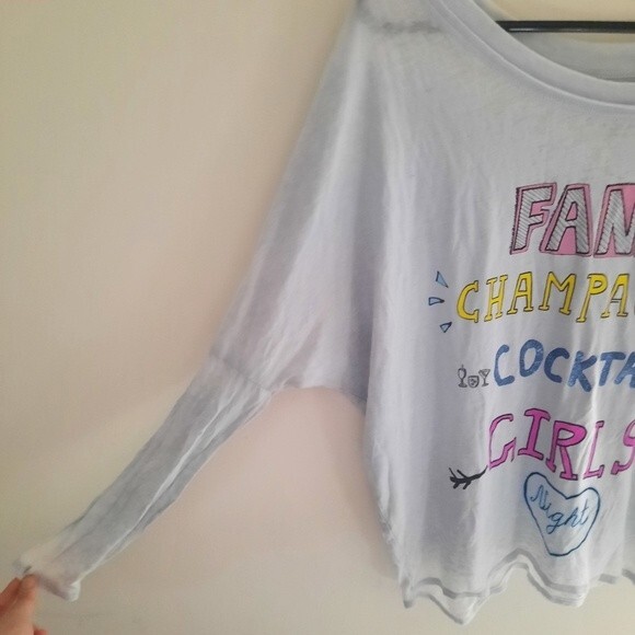 Chaser Burnout Graphic Long Sleeve Size Small NWOT - Picture 6 of 6